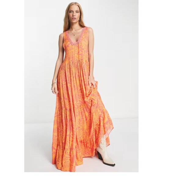 chinese dress ladies Free People Bluebell Maxi Dress – Josie's Boutique main image 1